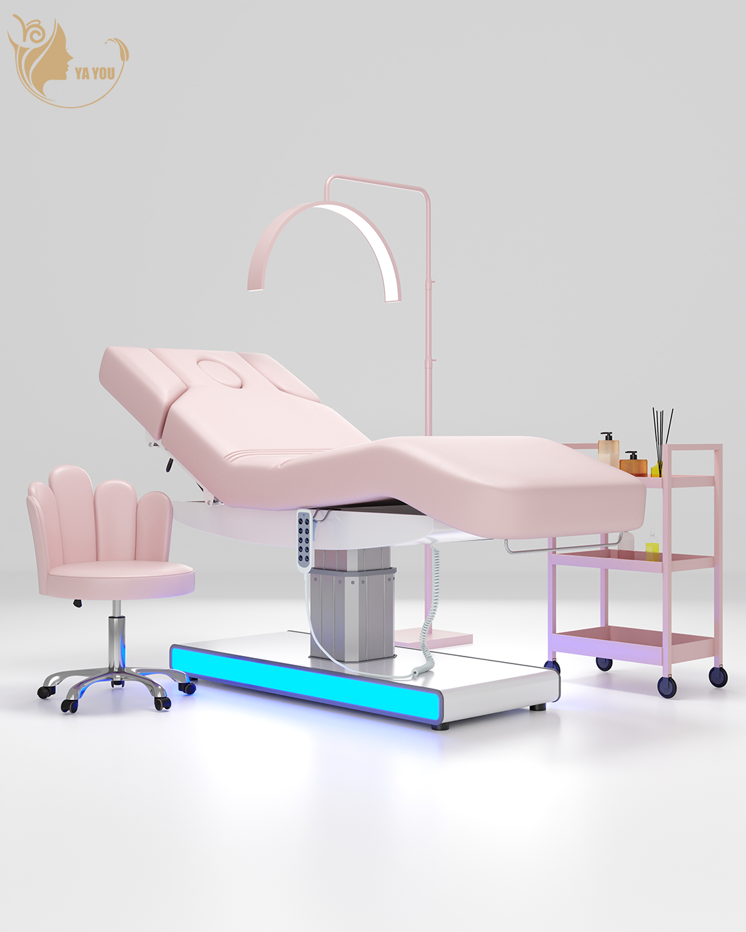 Electric Beauty Bed Heated Spa Massage Bed