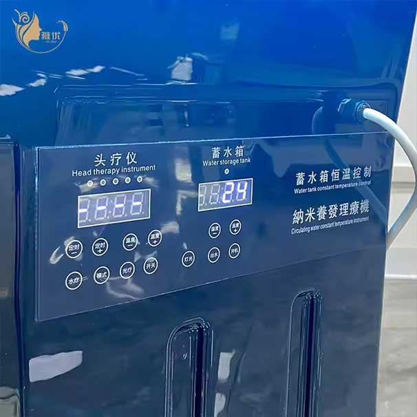 Portable Shampoo Basin with Steam and Water Circulation Function Salon Furniture