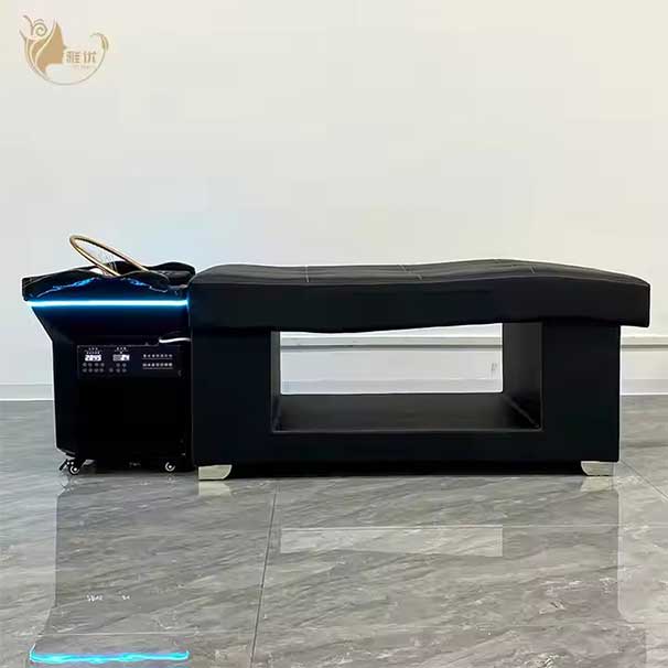Portable Shampoo Basin with Steam and Water Circulation Function Salon Furniture
