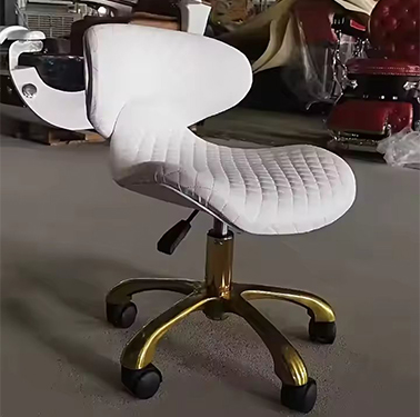 Foshan Factory High Quality Hot Sale Beauty Salon Pedicure Stool Height Adjustable and Color Customizable for Sale