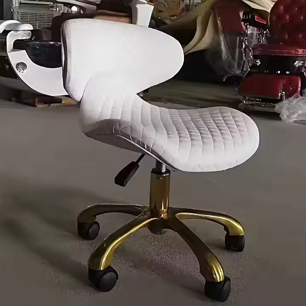 Foshan Factory High Quality Hot Sale Beauty Salon Pedicure Stool Height Adjustable and Color Customizable for Sale