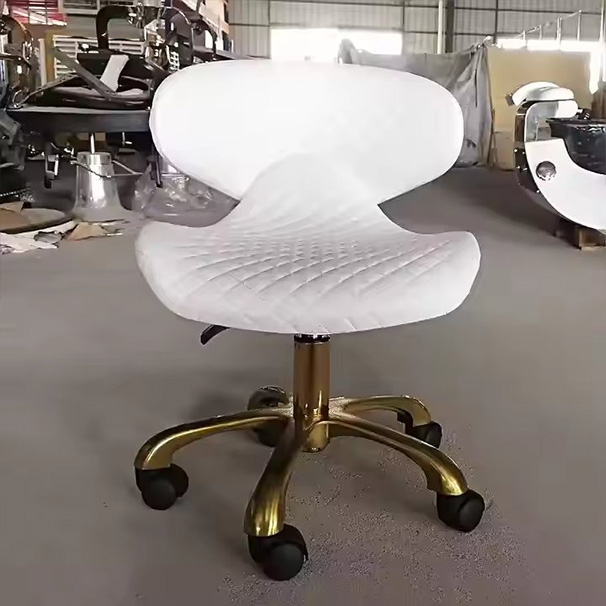 Foshan Factory High Quality Hot Sale Beauty Salon Pedicure Stool Height Adjustable and Color Customizable for Sale