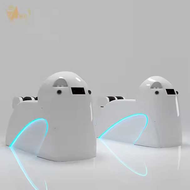 Yayou Futuristic Automatic Shampoo Bed with LED Accent Lighting and Adjustable Massage