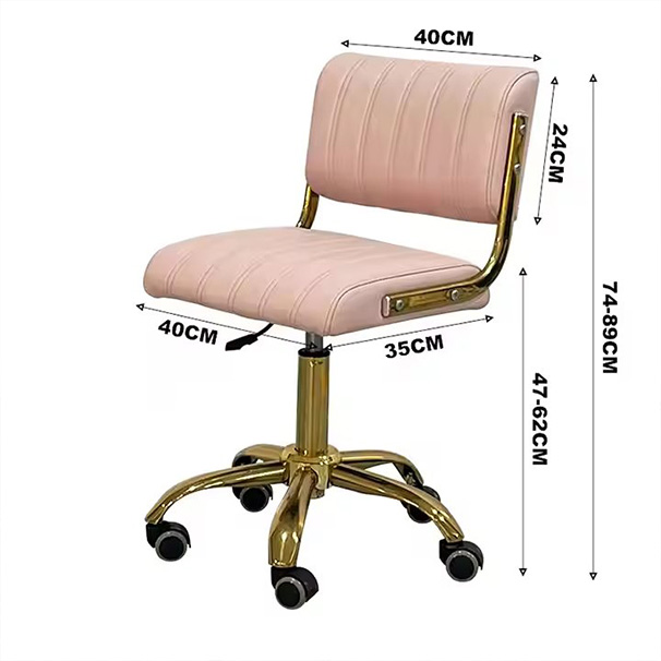 Big Work Stool Technician Chair with Swivel Backrest for Nurses Doctors Beauty and Dental Use