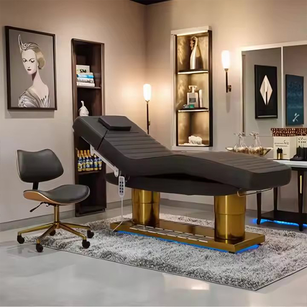 Contemporary Leather Massage Table Massage Tables and Beds Electric Adjustable Bed Ayurveda Massage Bed
