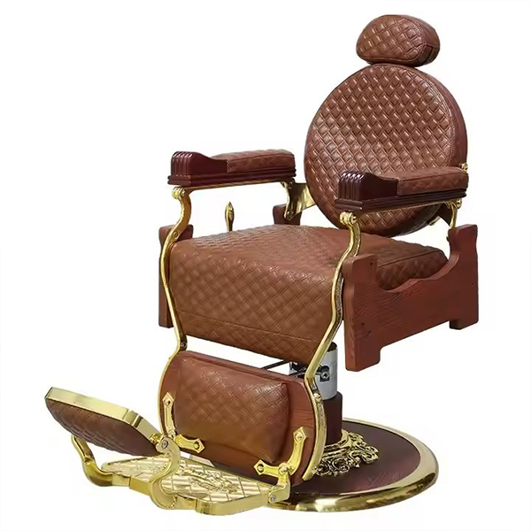Brow Pump Handle Shampoo Massage Turkey Black Gold Swivel Styling Rem pink Purple Modern Barber Shop Furniture Set Barber Chair